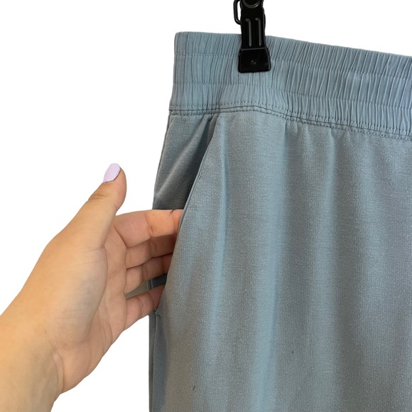 Soft Surroundings Rue Cler Straight Leg Lounge Pull-On Pants Size XL Grey Blue - Picture 5 of 9